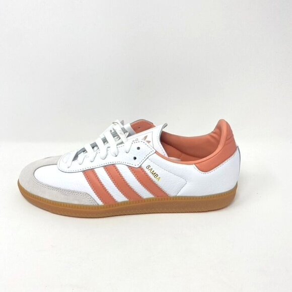 adidas Originals Samba OG White/Clay/White Size Various - Picture 3 of 15